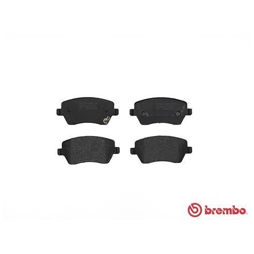Bremsbelagsatz Scheibenbremse Brembo P56086 Prime Line f&uuml;r Nissan Renault Datsun