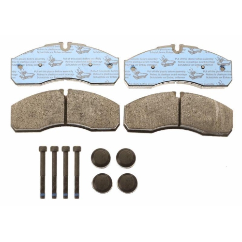 Bremsbelagsatz Scheibenbremse Trw GDB3567 f&uuml;r Iveco Vorderachse