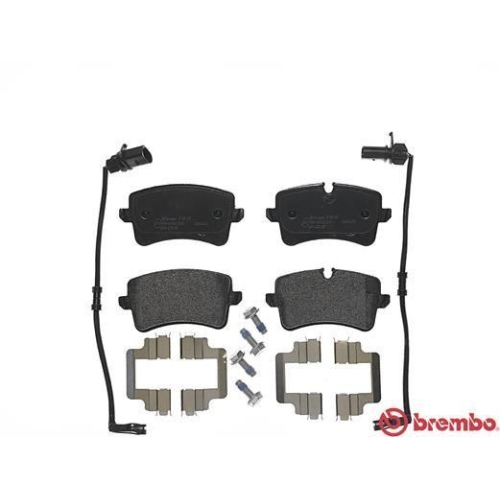 Bremsbelagsatz Scheibenbremse Brembo P85117 Prime Line f&uuml;r Audi Seat Skoda VW