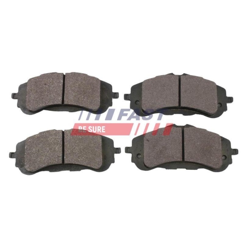 Bremsbelagsatz Scheibenbremse Fast FT29561 f&uuml;r Citro&euml;n Toyota Vorderachse