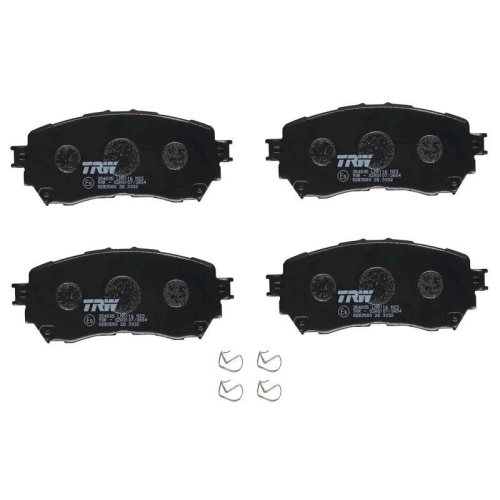 Bremsbelagsatz Scheibenbremse Trw GDB3580 Cotec f&uuml;r Mazda Vorderachse