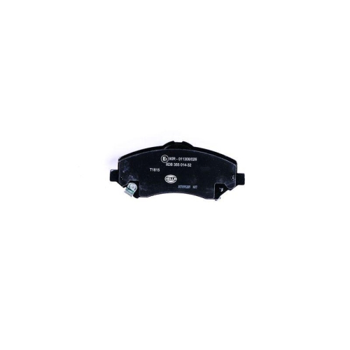 Bremsbelagsatz Scheibenbremse Hella 8DB 355 014-321 f&uuml;r Audi Chrysler Dodge Fiat