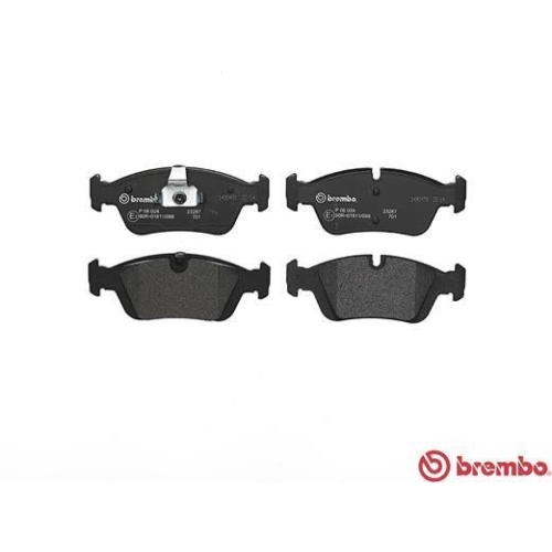 Bremsbelagsatz Scheibenbremse Brembo P06024 Prime Line f&uuml;r Bmw Vorderachse