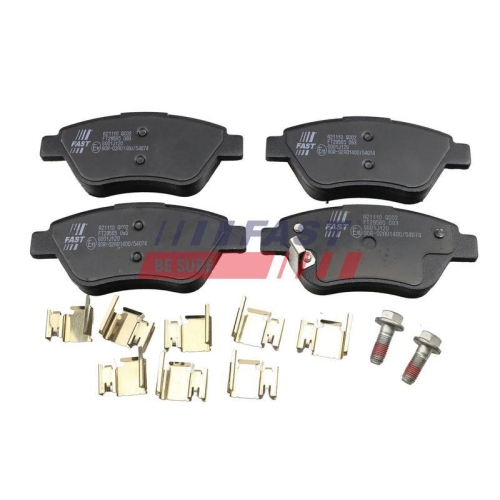 Bremsbelagsatz Scheibenbremse Fast FT29565 f&uuml;r Fiat Opel Vorderachse