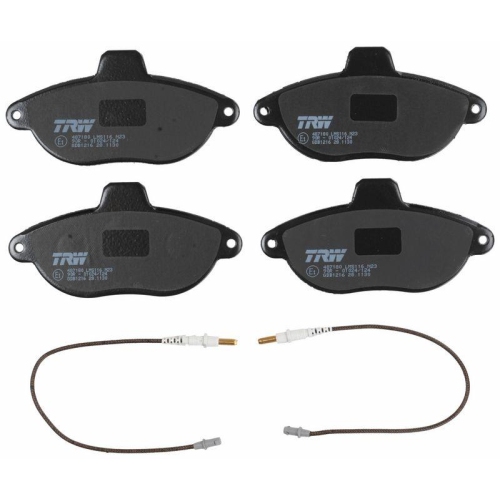 Bremsbelagsatz Scheibenbremse Trw GDB1216 Cotec f&uuml;r Citro&euml;n Fiat Peugeot