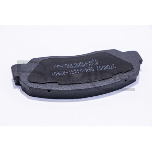 Bremsbelagsatz Scheibenbremse Red-line 27DA002 f&uuml;r Daihatsu Toyota Lexus