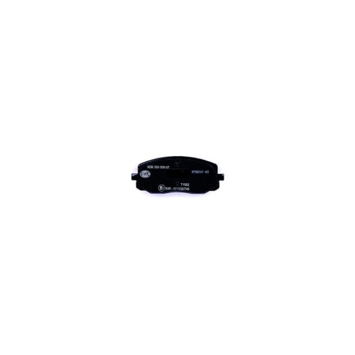 Bremsbelagsatz Scheibenbremse Hella 8DB 355 006-571 f&uuml;r Hyundai Kia Naza