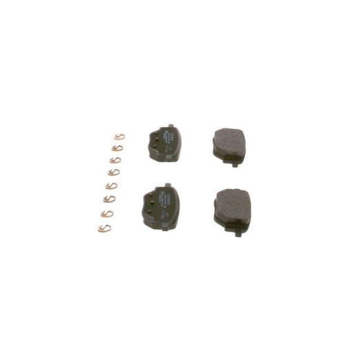 Bremsbelagsatz Scheibenbremse Bosch 0986424988 f&uuml;r Opel Peugeot Vauxhall