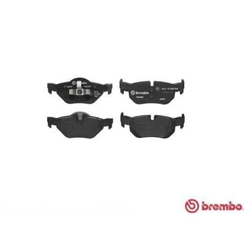 Bremsbelagsatz Scheibenbremse Brembo P06038 Prime Line f&uuml;r Bmw Hinterachse