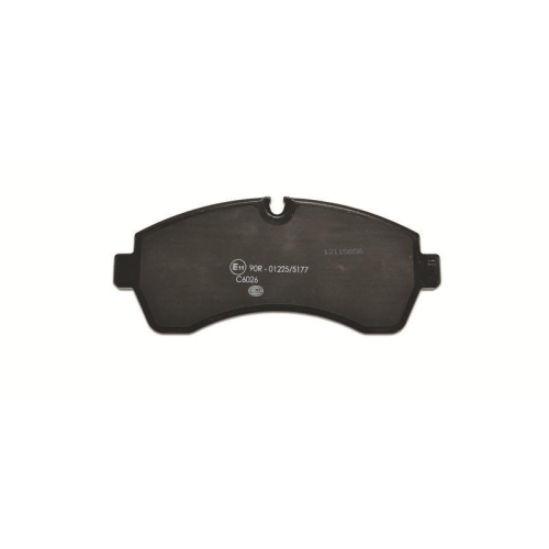 Bremsbelagsatz Scheibenbremse Hella 8DB 355 005-531 f&uuml;r Audi Mercedes Benz Seat