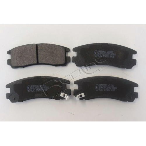 Bremsbelagsatz Scheibenbremse Red-line 27MI018 f&uuml;r Chrysler Mitsubishi