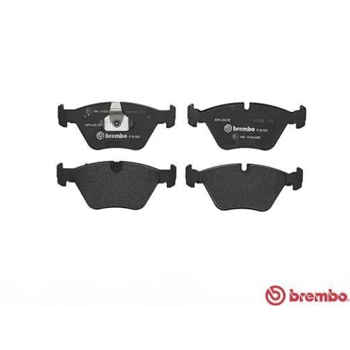 Bremsbelagsatz Scheibenbremse Brembo P06043 Prime Line f&uuml;r Bmw Rover Vorderachse