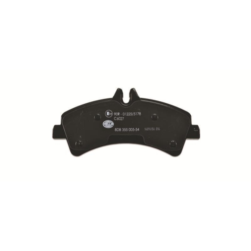 Bremsbelagsatz Scheibenbremse Hella 8DB 355 005-541 für Audi Mercedes Benz Seat