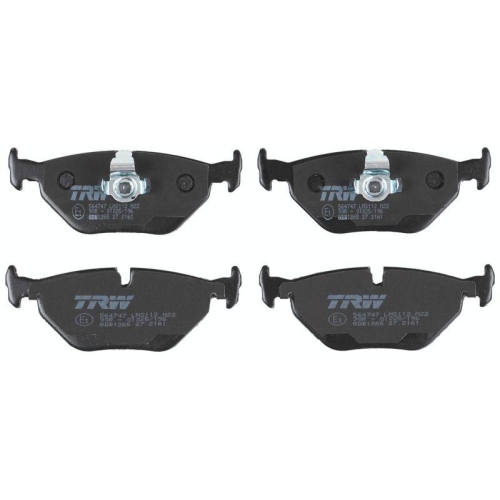 Bremsbelagsatz Scheibenbremse Trw GDB1265 Cotec f&uuml;r Bmw Alpina Hinterachse