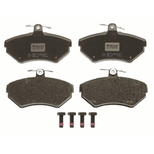 Bremsbelagsatz Scheibenbremse Trw GDB1266 Cotec f&uuml;r VW Audi Vorderachse