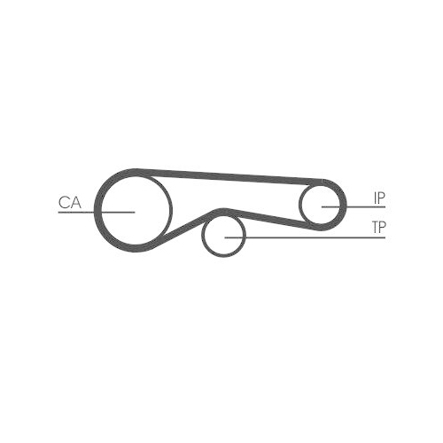 Zahnriemen Continental Ctam CT1118 f&uuml;r Citro&euml;n Ford Jaguar Peugeot