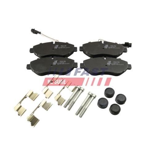 Bremsbelagsatz Scheibenbremse Fast FT29574 f&uuml;r Nissan Vorderachse