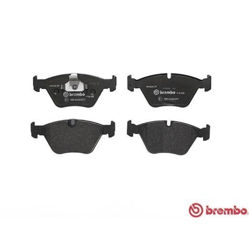 Bremsbelagsatz Scheibenbremse Brembo P06065 Prime Line f&uuml;r Bmw Vorderachse