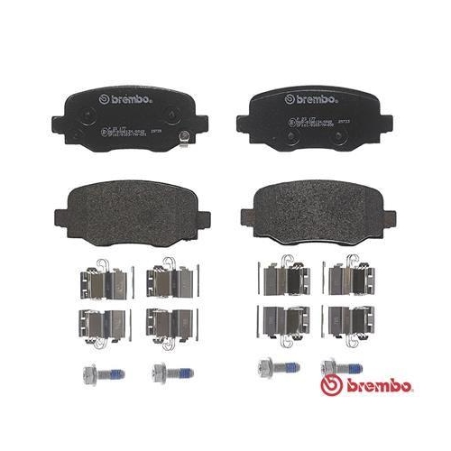 Bremsbelagsatz Scheibenbremse Brembo P23177 Prime Line f&uuml;r Alfa Romeo Fiat Jeep