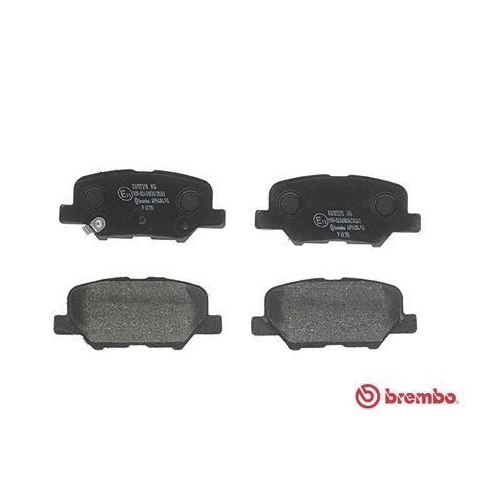 Bremsbelagsatz Scheibenbremse Brembo P61111 Prime Line f&uuml;r Citro&euml;n Mazda Peugeot