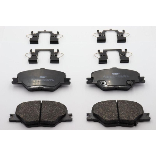 Bremsbelagsatz Scheibenbremse Ferodo FDB5522 Premier Eco Friction f&uuml;r Opel