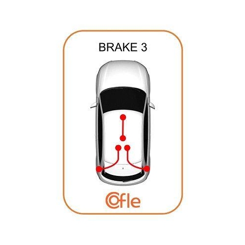 Cable Pull Parking Brake Cofle 1651.21 for Alfa Romeo Fiat Lancia