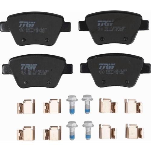 Bremsbelagsatz Scheibenbremse Trw GDB1841 Cotec f&uuml;r Seat Skoda VW Vw (svw) Audi