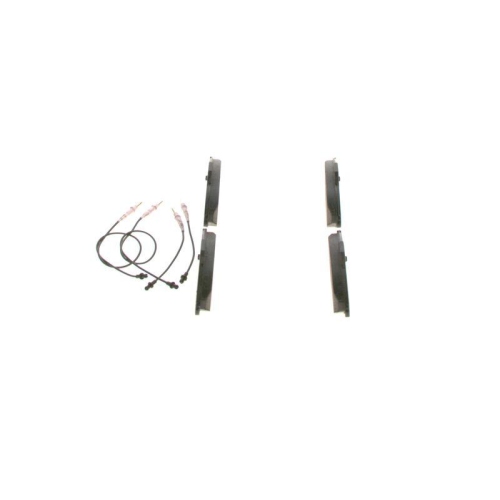 Bremsbelagsatz Scheibenbremse Bosch 0986424278 für Citroën Peugeot Vorderachse