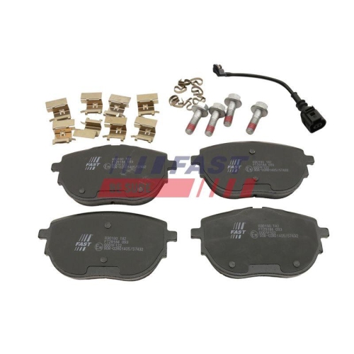 Bremsbelagsatz Scheibenbremse Fast FT29184 f&uuml;r VW Vorderachse