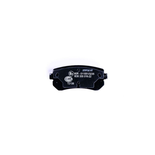 Bremsbelagsatz Scheibenbremse Hella 8DB 355 016-221 f&uuml;r Hyundai Kia Kia (dyk)