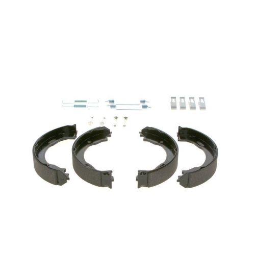 Bremsbackensatz Feststellbremse Bosch 0986487609 f&uuml;r Chrysler Dodge Hinterachse