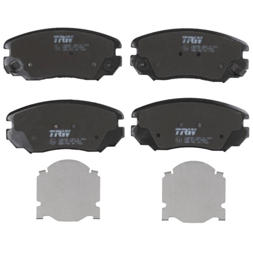 Bremsbelagsatz Scheibenbremse Trw GDB1782 Cotec f&uuml;r Vauxhall Chevrolet Gmc Buick