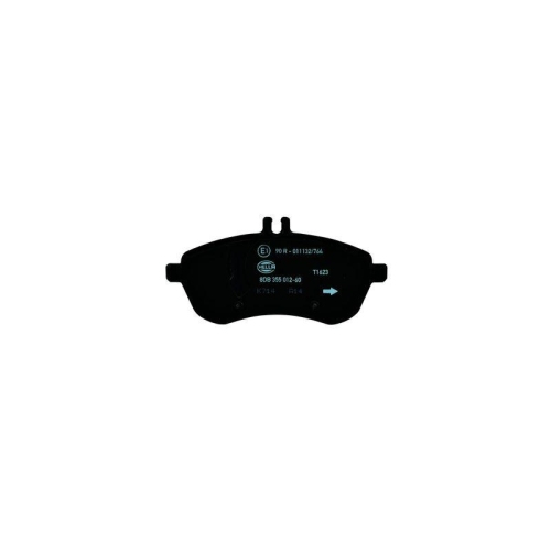 Bremsbelagsatz Scheibenbremse Hella 8DB 355 012-601 f&uuml;r Mercedes Benz Evobus