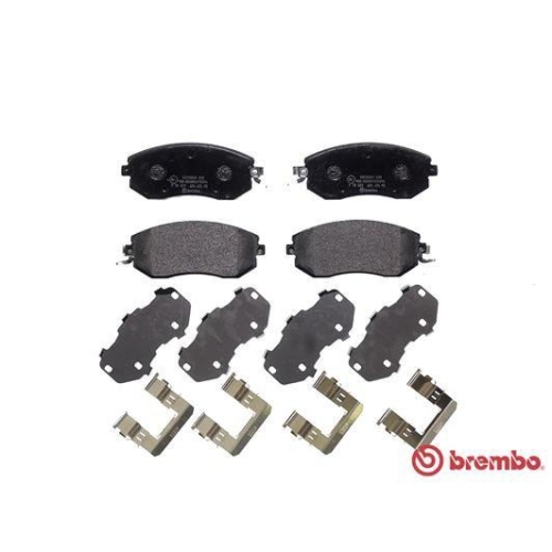 Bremsbelagsatz Scheibenbremse Brembo P78021 Prime Line für Subaru Toyota