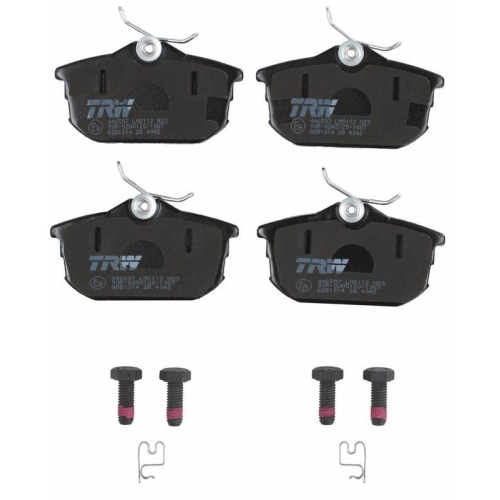 Brake Pad Set Disc Brake Trw GDB1314 Cotec for Smart Volvo Mitsubishi Proton