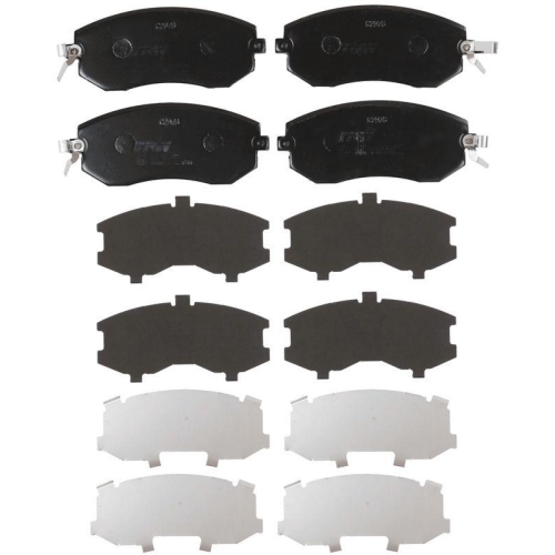 Bremsbelagsatz Scheibenbremse Trw GDB3519 Cotec f&uuml;r Subaru Toyota Scion