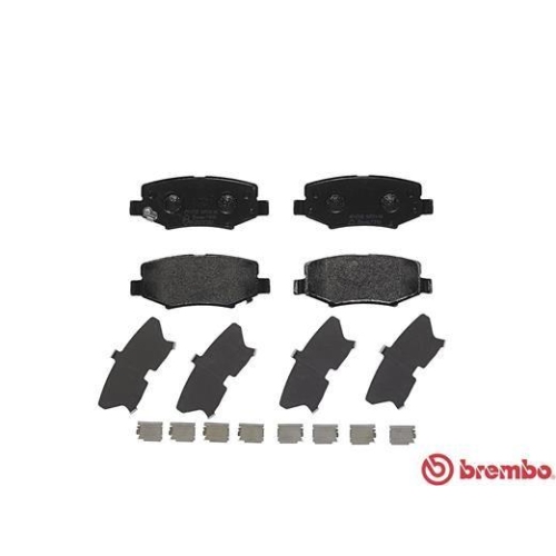 Bremsbelagsatz Scheibenbremse Brembo P18024 Prime Line f&uuml;r Chrysler Dodge Tata