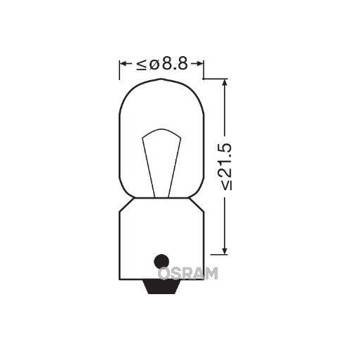 Bulb Direction Indicator Ams-osram 3930 Original for Lateral Installation