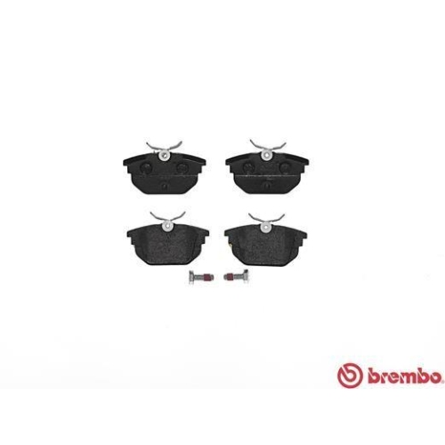 Brake Pad Set Disc Brake Brembo P23026 Prime Line for Alfa Romeo Fiat Lancia