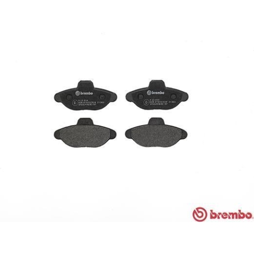 Bremsbelagsatz Scheibenbremse Brembo P23054 Prime Line f&uuml;r