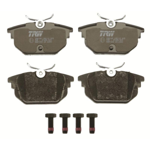 Bremsbelagsatz Scheibenbremse Trw GDB1333 Cotec f&uuml;r Alfa Romeo Fiat Lancia