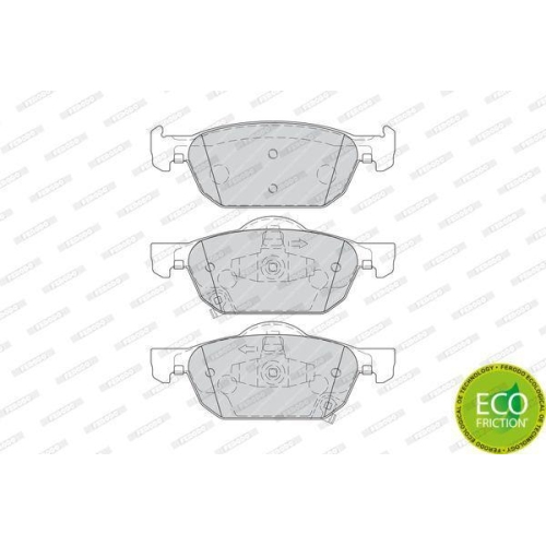 Bremsbelagsatz Scheibenbremse Ferodo FDB4269 Premier Eco Friction f&uuml;r Honda