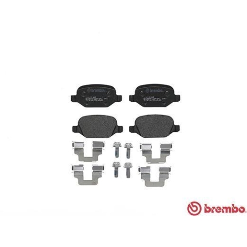 Bremsbelagsatz Scheibenbremse Brembo P23065 Prime Line für Alfa Romeo Fiat