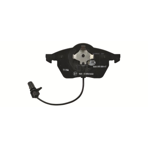 Bremsbelagsatz Scheibenbremse Hella 8DB 355 008-471 f&uuml;r Audi Seat Skoda VW