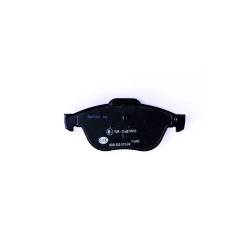 Bremsbelagsatz Scheibenbremse Hella 8DB 355 013-241 f&uuml;r Renault Vorderachse