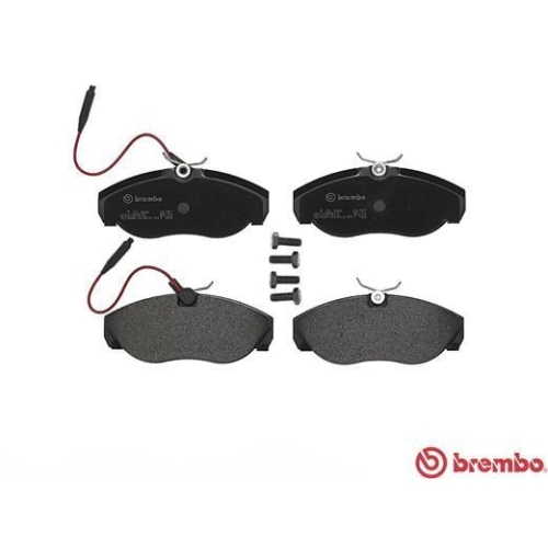 Bremsbelagsatz Scheibenbremse Brembo P23068 Prime Line f&uuml;r Citro&euml;n Fiat Peugeot