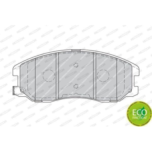 Bremsbelagsatz Scheibenbremse Ferodo FDB1934 Premier Eco Friction f&uuml;r Opel