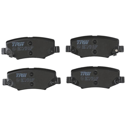 Bremsbelagsatz Scheibenbremse Trw GDB4145 Cotec f&uuml;r Dodge Jeep Hinterachse