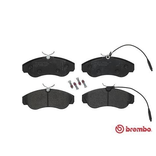 Bremsbelagsatz Scheibenbremse Brembo P23069 Prime Line f&uuml;r Citro&euml;n Fiat Peugeot