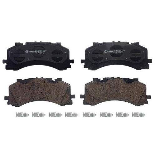 Bremsbelagsatz Scheibenbremse Brembo P85170 Prime Line f&uuml;r Audi Seat Skoda VW